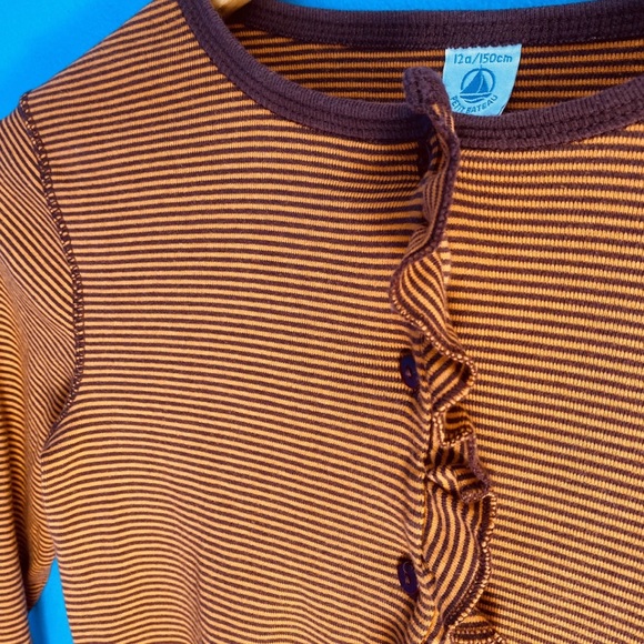 Petit Bateau Girls size 12 cardigan EUC UPDATED ** - Picture 7 of 7